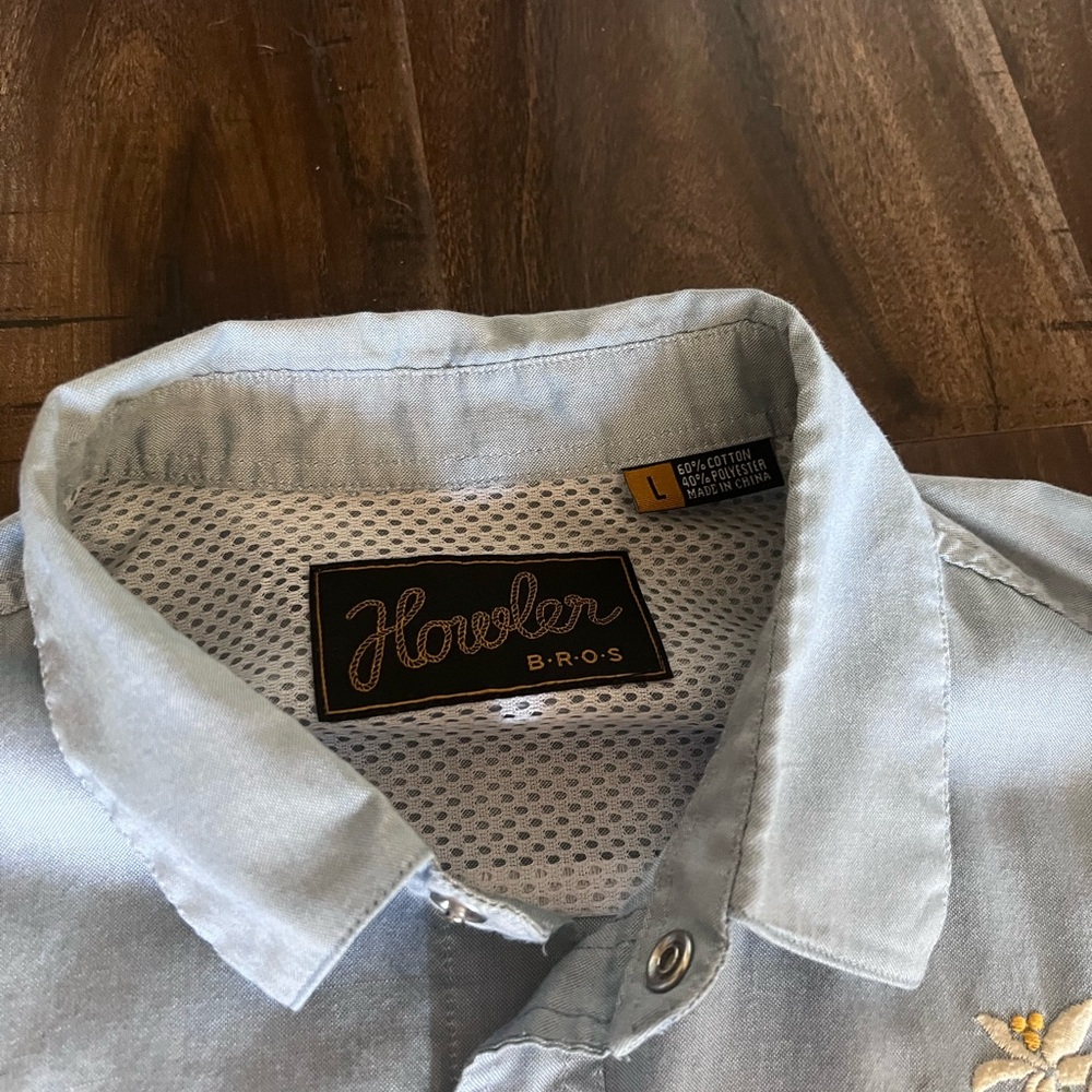 Howler brothers orange blossom gaucho snapshirt